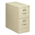 210 Series Vertical File, 2 Letter-Size File Drawers, Putty, 15" x 28.5" x 29 [SKU: HON212PL]