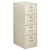 310 Series Vertical File, 4 Legal-Size File Drawers, Light Gray, 18.25" x 26.5" x 52 [SKU: HON314CPQ]