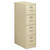 310 Series Vertical File, 4 Letter-Size File Drawers, Putty, 15" x 26.5" x 52 [SKU: HON314PL]