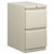 Brigade Mobile Pedestal, Left or Right, 2 Letter-Size File Drawers, Light Gray, 15" x 22.88" x 28 [SKU: HON33823RQ]