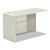 38000 Series Return Pedestal, Box/File, 26.38w x 50.38d x 31.38h, Left, Silver/Light Gray [SKU: HON38216LB9Q]