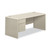 38000 Series Left Pedestal Desk, 66" x 30" x 30", Light Gray/Silver [SKU: HON38292LB9Q]