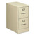 510 Series Vertical File, 2 Letter-Size File Drawers, Putty, 15" x 25" x 29 [SKU: HON512PL]