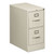 510 Series Vertical File, 2 Letter-Size File Drawers, Light Gray, 15" x 25" x 29 [SKU: HON512PQ]