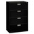 Brigade 600 Series Lateral File, 4 Legal/Letter-Size File Drawers, Black, 36" x 18" x 52.5 [SKU: HON684LP]
