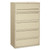 Brigade 700 Series Lateral File, 4 Legal/Letter-Size File Drawers, 1 File Shelf, 1 Post Shelf, Putty, 42" x 18" x 64.25 [SKU: HON795LL]