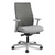 Ignition 2.0 4-Way Stretch Mid-Back Mesh Task Chair, Supports Up to 300 lb, Frost Seat, Charcoal Back, Titanium Base [SKU: HONI2M2ACC22AIK]