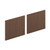 Mod Laminate Doors for 72"W Mod Desk Hutch, 17.86 x 14.82, Sepia Walnut2/Carton [SKU: HONLDR72LMLE1]