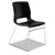 Motivate High-Density Stacking Chair, Supports Up to 300 lb, 17.75" Seat Height, Onyx Seat, Black Back, Chrome Base, 4/Carton [SKU: HONMS101ON]