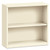 Metal Bookcase, Two-Shelf, 34.5w x 12.63d x 29h, Putty [SKU: HONS30ABCL]