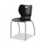 SmartLink Four-Leg Chair, 19.5" x 19.63" x 31", Onyx Seat, Onyx Base, 4/Carton [SKU: HONSL4L18EONP]