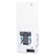 Dual Sanitary Napkin/Tampon Dispenser, 25 Cent Coin Mechanism, 11.13 x 7.63 x 26.38, White/Blue [SKU: HOS125]