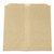 Waxed Napkin Receptacle Liners, 8.5" x 8", Brown, 500/Carton [SKU: HOS6802W]