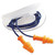 SmartFit Multiple-Use Earplugs, Corded, 25NRR, Orange, 100 Pairs [SKU: HOWSMF30]