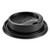 Dome Sipper Hot Cup Lids, Fits 8 oz Hot Cups, Black, 1,000/Carton [SKU: HUH89435]