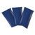 Multipurpose Zipper Deposit Bags, Polyester, 11.3 x 6.3, Blue, 3/Pack [SKU: HWL6503]