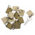 Extra Blank Hook and Loop Tags, Security-Backed, 1.13 x 1, Beige, 12/Pack [SKU: ICX94190029]