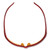 Equalizer Safety Glasses, Red Frames, Amber/Yellow Lens, 12/Box [SKU: KCC21299]