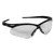 Nemesis Safety Glasses, Black Frame, Clear Lens [SKU: KCC25676]