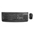 Keyboard for Life Wireless Desktop Set, 2.4 GHz Frequency/30 ft Wireless Range, Black [SKU: KMW75231]