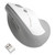 Pro Fit Ergo Vertical Wireless Mouse, 2.4 GHz Frequency/65.62 ft Wireless Range, Right Hand Use, Gray [SKU: KMW75520]