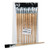Long Handle Easel Brush, Size 22, Natural Bristle, Flat Profile, 12/Pack [SKU: LEO73599]