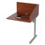 Study Carrell Add On, 1-Leg, 31.25 x 23.25 x 45.25, Cherry [SKU: LITSC802CH]