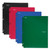 Snap-In Plastic Folder, 20-Sheet Capacity, 11 x 8.5, Assorted, Snap Closure, 4/Set [SKU: MEA73266]