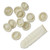 Latex Finger Cots, White, Medium, 144/Carton [SKU: MIIITWFCWWCM]