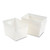 Mail Totes, 13.25" x 18.25" x 11.5", Translucent White, 3/Carton [SKU: MLN90225]