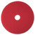 Low-Speed Buffer Floor Pads 5100, 19" Diameter, Red, 5/Carton [SKU: MMM08394]