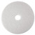 Low-Speed Super Polishing Floor Pads 4100, 24" Diameter, White, 5/Carton [SKU: MMM08488]