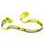 E-A-R Swerve Banded Hearing Protector, Corded, Yellow [SKU: MMM3222000]