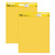 Vertical-Orientation Self-Stick Easel Pads, Unruled, 25 x 30, Yellow, 30 Sheets, 2/Pack [SKU: MMM559YW2PK]