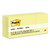 Original Pads in Canary Yellow, 1.38" x 1.88", 100 Sheets/Pad, 12 Pads/Pack [SKU: MMM653YW]