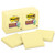 Pads in Canary Yellow, 3" x 3", 90 Sheets/Pad, 12 Pads/Pack [SKU: MMM65412SSCY]