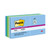 Recycled Notes in Oasis Collection Colors, 3" x 3", 90 Sheets/Pad, 12 Pads/Pack [SKU: MMM65412SST]