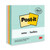 Original Pads in Beachside Cafe Collection Colors, Value Pack, 3" x 3", 100 Sheets/Pad, 24 Pads/Pack [SKU: MMM65424APVAD]