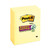 Pads in Canary Yellow, 3" x 5", 90 Sheets/Pad, 12 Pads/Pack [SKU: MMM65512SSCY]