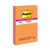 Pads in Energy Boost Collection Colors, Note Ruled, 4" x 6", 90 Sheets/Pad, 3 Pads/Pack [SKU: MMM6603SSUC]