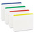 Lined Tabs, 1/5-Cut, Assorted Colors, 2" Wide, 24/Pack [SKU: MMM686F1]