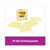 Pads in Canary Yellow, Note Ruled, 4" x 4", 90 Sheets/Pad, 4 Pads/Pack [SKU: MMM70005166353]