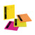 Self-Stick Message Pad, Note Ruled, 4" x 5", Energy Boost Collection Colors, 50 Sheets/Pad, 4 Pads/Pack [SKU: MMM76794SS]