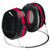 E-A-R Peltor OPTIME 105 Behind-The-Head Earmuffs, 29 dB NRR, Red/Black [SKU: MMMH10B]