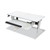 Precision Standing Desk, 35.4" x 23.2" x 6.2" to 20", White [SKU: MMMSD60W]