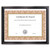 EZ Mount Document Frame with Trim Accent and Plastic Face, Plastic, 8.5 x 11 Insert, Black [SKU: NUD10570]