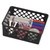 Recycled Supply Basket, Plastic, 6.13 x 5 x 2.38, Black, 3/Pack [SKU: OIC26201]