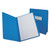 Title Panel and Border Front Report Cover, 3-Prong Fastener, Panel and Border Cover, 0.5" Cap, 8.5 x 11, Light Blue, 25/Box [SKU: OXF52501]