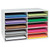 Classroom Construction Paper Storage, 10 Compartments, 26.88 x 16.88 x 18.5, White [SKU: PAC001316]