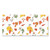 Corobuff Corrugated Paper Roll, 48" x 25 ft, Falling Leaves [SKU: PAC0014001]